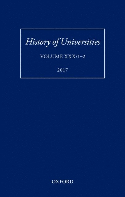 Mordechai Feingold - History of Universities, E-bok