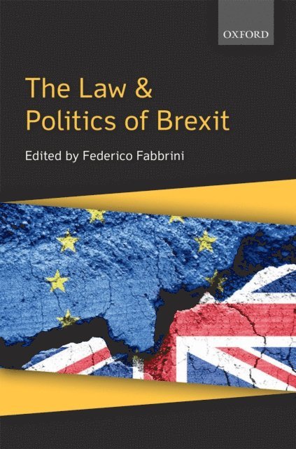Federico Fabbrini - Law & Politics of Brexit, E-bok
