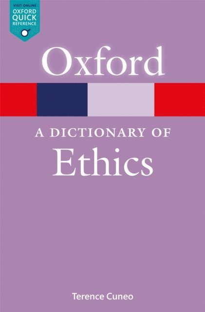 Terence Cuneo - Dictionary of Ethics, E-bok