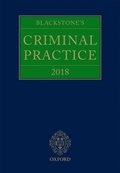 Blackstone's Criminal Practice 2018