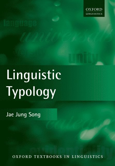 Jae Jung Song - Linguistic Typology, E-bok