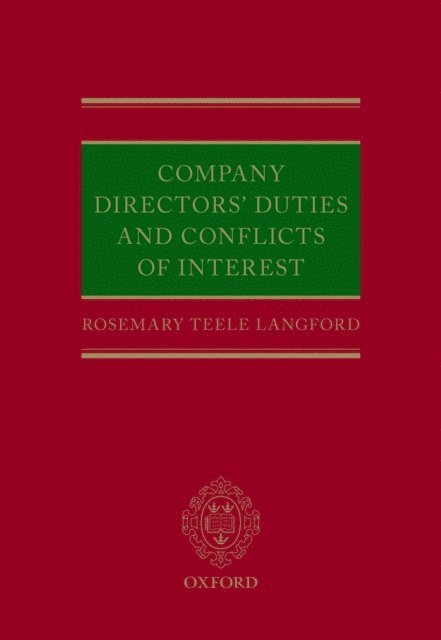 Rosemary Teele Langford - Company Directors' Duties and Conflicts of Interest, E-bok