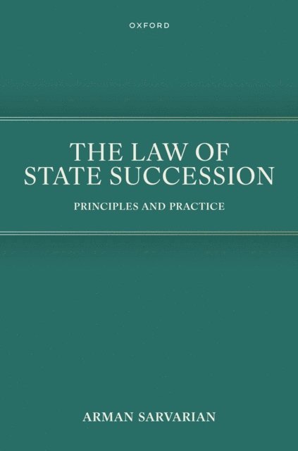 Arman Sarvarian - Law of State Succession, E-bok