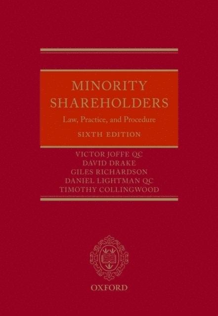 Timothy Collingwood, Daniel Lightman QC, Giles Richardson, David Drake, Victor Joffe QC - Minority Shareholders, E-bok