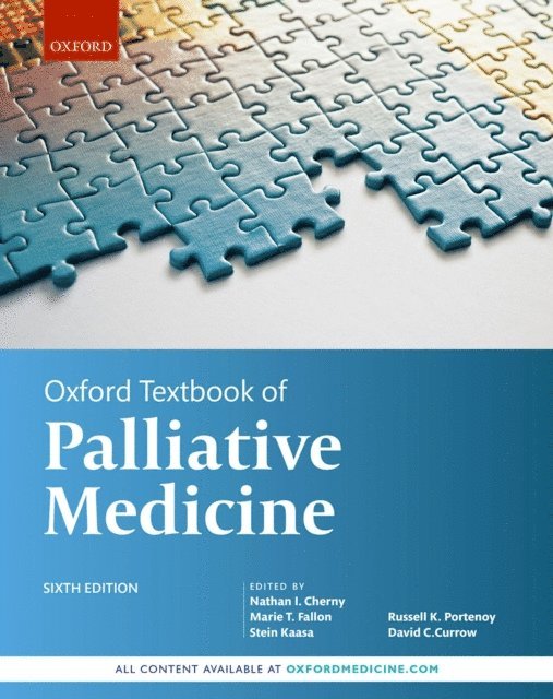 David C. Currow, Russell K. Portenoy, Stein Kaasa, Marie T. Fallon, Nathan I. Cherny - Oxford Textbook of Palliative Medicine, E-bok