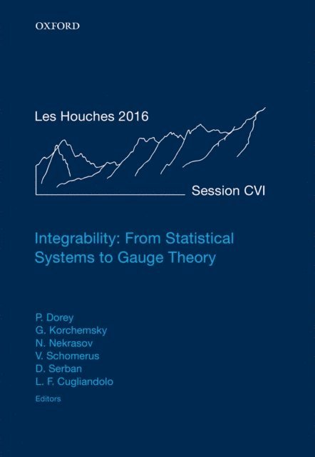 Leticia Cugliandolo, Didina Serban, Volker Schomerus, Nikita Nekrasov, Gregory Korchemsky, Patrick Dorey - Integrability: From Statistical Systems to Gauge Theory, E-bok
