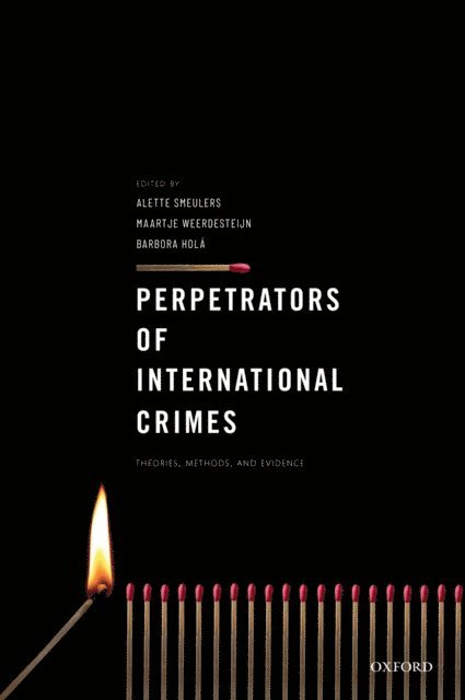 Barbora Hola, Maartje Weerdesteijn, Alette Smeulers - Perpetrators of International Crimes, E-bok