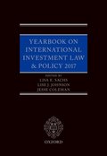 Yearbook on International Investment Law & Policy 2017