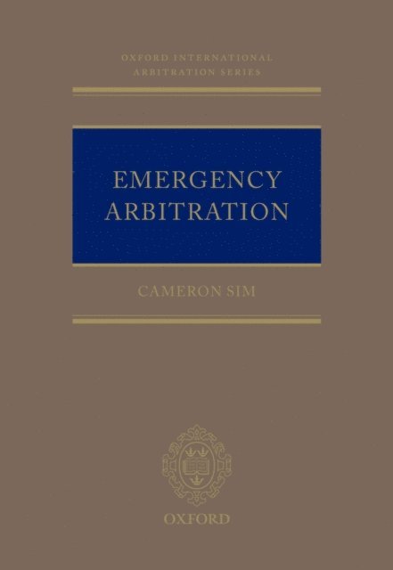 Cameron Sim - Emergency Arbitration, E-bok