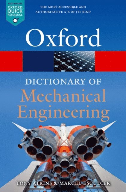 Tony Atkins, Marcel Escudier - Dictionary of Mechanical Engineering, E-bok