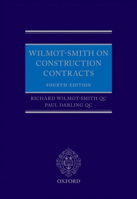 Paul Darling, Richard Wilmot-Smith - Wilmot-Smith on Construction Contracts, E-bok
