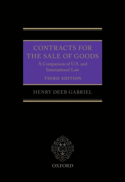 Henry Deeb Gabriel - Contracts for the Sale of Goods, E-bok