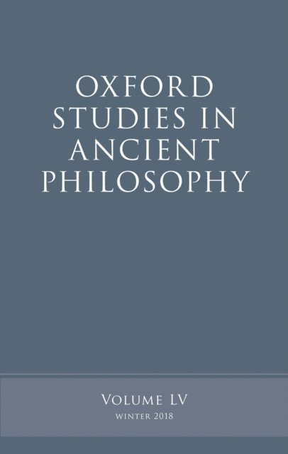 Victor Caston - Oxford Studies in Ancient Philosophy, Volume 55, E-bok