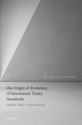 Origin and Evolution of Investment Treaty Standards