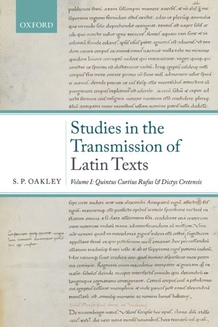 S. P. Oakley - Studies in the Transmission of Latin Texts, E-bok
