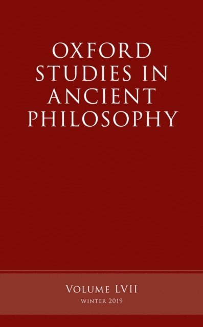 Victor Caston - Oxford Studies in Ancient Philosophy, Volume 57, E-bok