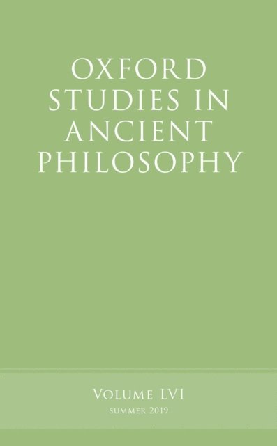 Victor Caston - Oxford Studies in Ancient Philosophy, Volume 56, E-bok