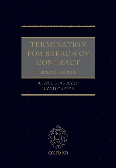 David Capper, John Stannard - Termination for Breach of Contract, E-bok