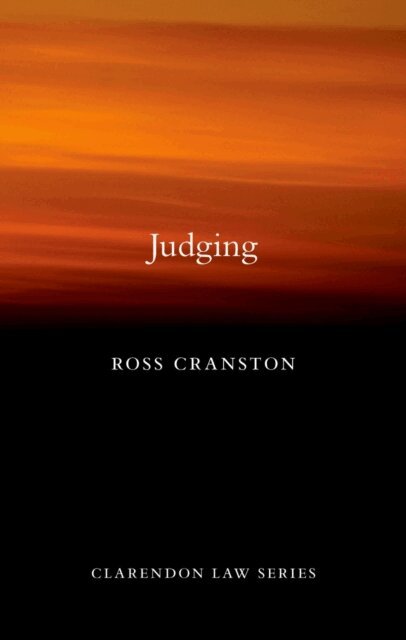 Ross Cranston - Judging, E-bok