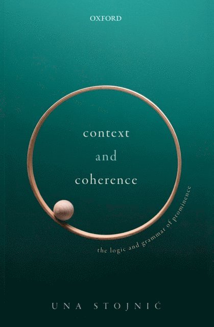 Una StojniA‡ - Context and Coherence, E-bok