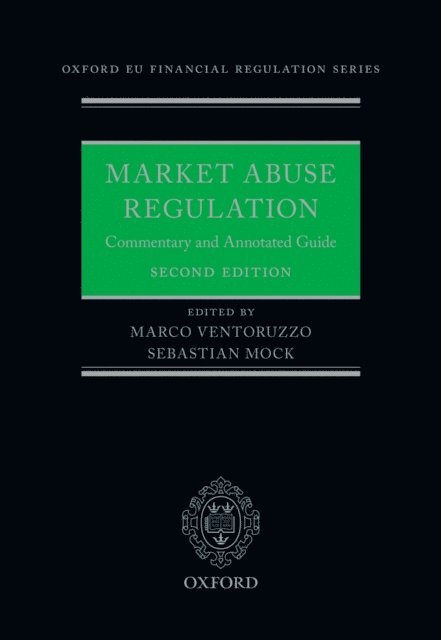 Sebastian Mock, Marco Ventoruzzo - Market Abuse Regulation, E-bok