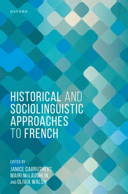 Olivia Walsh, Mairi McLaughlin, Janice Carruthers - Historical and Sociolinguistic Approaches to French, E-bok
