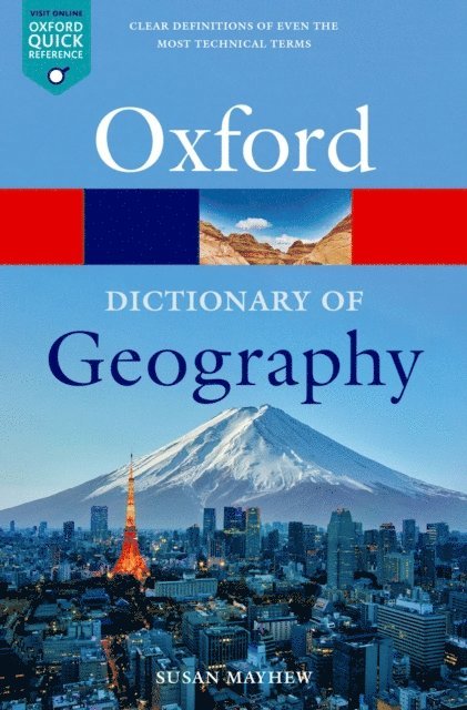 Susan Mayhew - Dictionary of Geography, E-bok