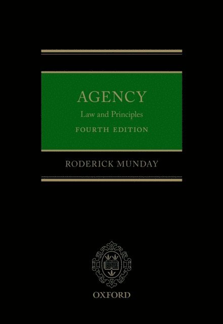 Roderick Munday - Agency, E-bok