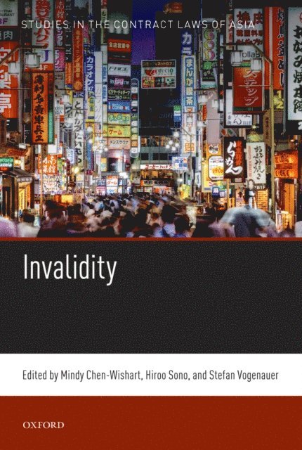 Stefan Vogenauer, Hiroo Sono, Mindy Chen-Wishart - Invalidity, E-bok