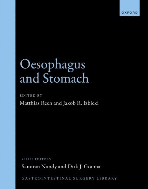 Jakob R. Izbicki, Matthias Reeh - Oesophagus and Stomach, E-bok