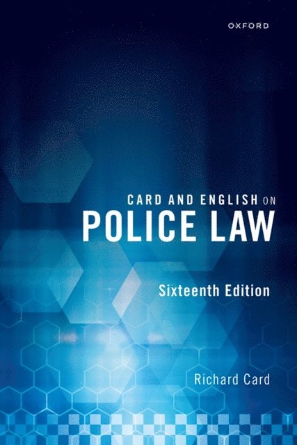 Richard Card - Card and English on Police Law, E-bok