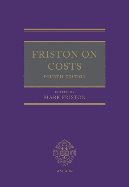 Mark Friston - Friston on Costs, E-bok