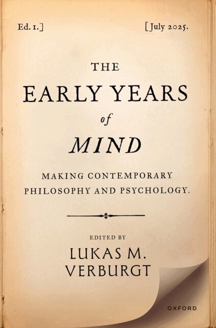 Lukas M. Verburgt - Early Years of Mind, E-bok