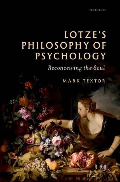 Mark Textor - Lotze's Philosophy of Psychology, E-bok