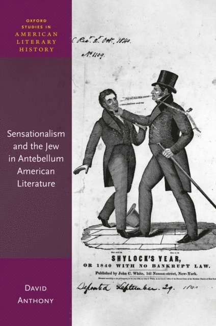 David Anthony - Sensationalism and the Jew in Antebellum American Literature, E-bok