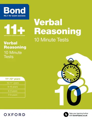 Frances Down, Bond 11+ - Bond 11+ Verbal Reasoning 10 Minute Tests for Age 11-12+ | For the 11+, 13+, and other school entrance ex, Häftad