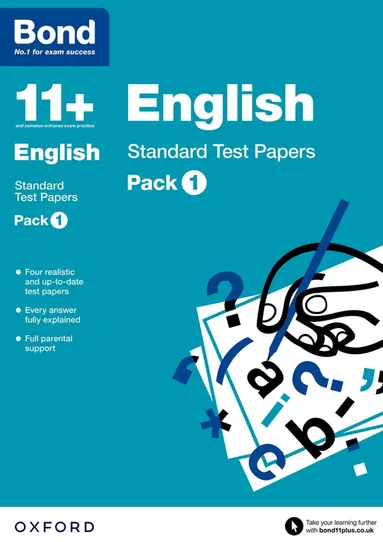 Sarah Lindsay, Bond 11+ - Bond 11+: English: Standard Test Papers: Ready for the 2026 exam (for GL Assessment & other 11 plus exams), Häftad
