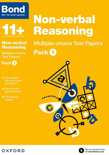 Andrew Baines, Bond 11+ - Bond 11+: Non-verbal Reasoning: Multiple-choice Test Papers: Ready for the 2026 exam (for GL Assessment & other 11 plus exams), Häftad