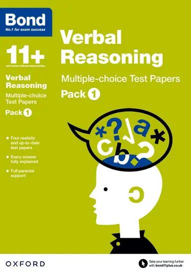 Frances Down, Bond 11+ - Bond 11+: Verbal Reasoning: Multiple-choice Test Papers (for GL Assessment & other 11 plus exams), Häftad