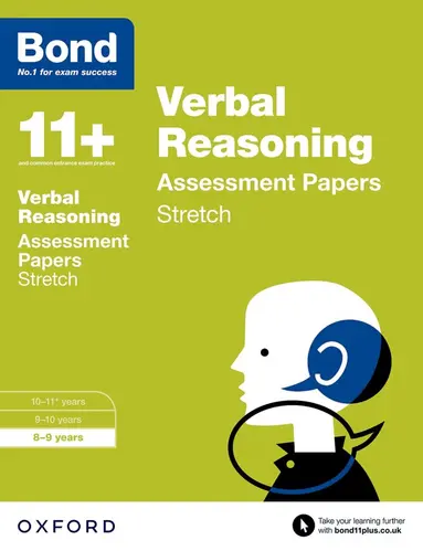 J M Bond, Bond 11+ - Bond 11+: Verbal Reasoning: Stretch Papers, Häftad