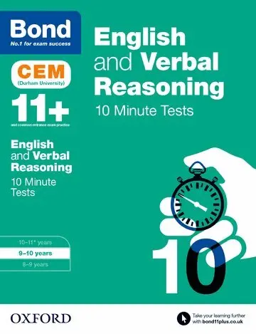 Michellejoy Hughes, Bond 11+ - Bond 11+: English & Verbal Reasoning: CEM 10 Minute Tests (now Cambridge Select Insight), Häftad