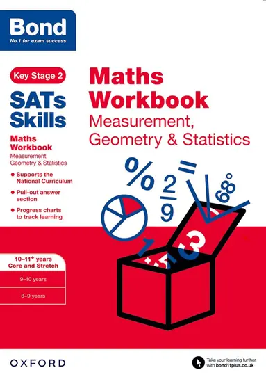 Andrew Baines, Bond 11+ - Bond SATs Skills: Maths Workbook: Measurement, Geometry & Statistics 10-11 Years, Häftad