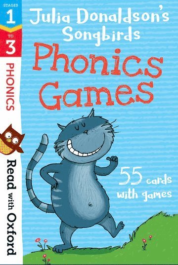 Read with Oxford: Stages 1-3: Julia Donaldson's Songbirds: Phonics Games Flashcards av Julia Donaldson