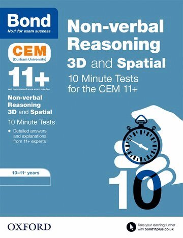 Lynn Adams, Bond 11+ - Bond 11+ CEM 3D Non-Verbal Reasoning 10 Minute Tests (now Cambridge Select Insight), Häftad. Tillgänglighet: Lägg i varukorg