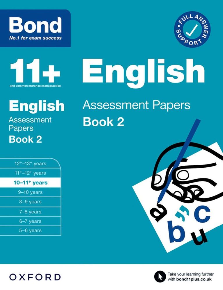 Bond 11+ - Bond 11+ English Assessment Papers 10-11 Years Book 2: For 11+ GL assessment and Entrance Exams, Häftad