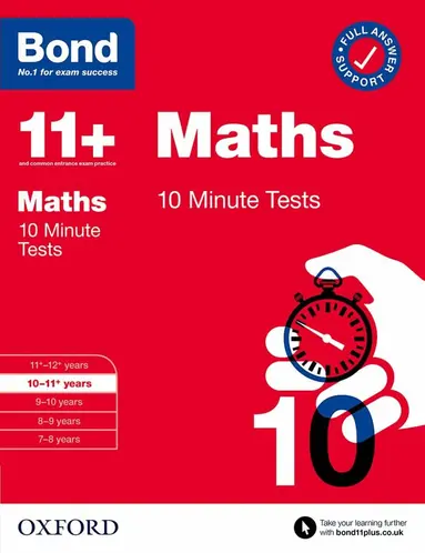 Andrew Baines, Bond 11+ - Bond 11+ Maths 10 Minute Tests for Age 10-11+ | For 2026 GL Assessment & other 11 plus entrance exams, Häftad