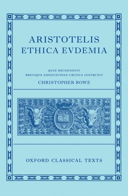 Christopher Rowe - Aristotle's Eudemian Ethics, E-bok