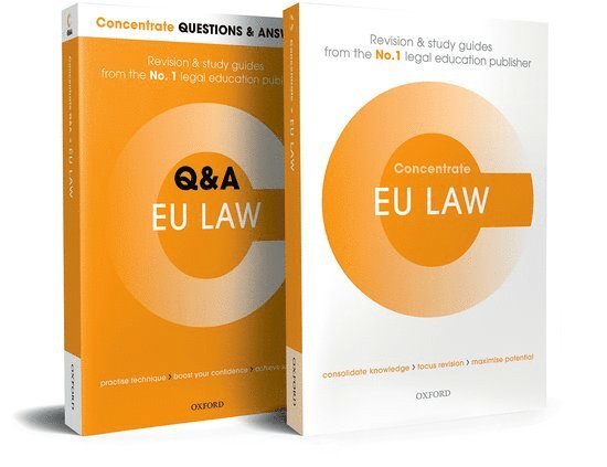 Matthew Homewood, Clare Smith, Nigel Foster - EU Law Revision Concentrate Pack, Övrigt