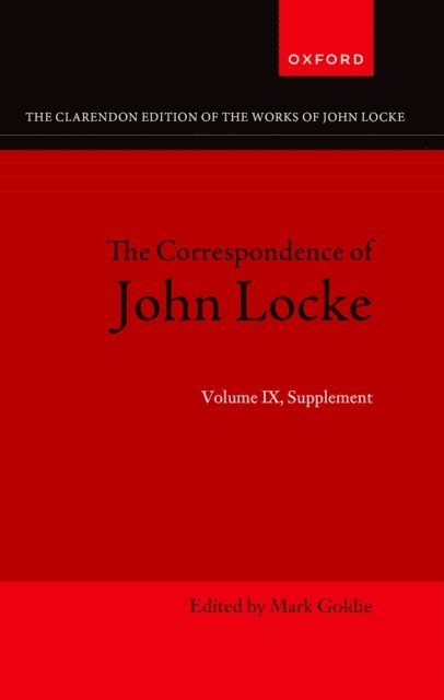 Mark Goldie - John Locke: Correspondence, E-bok