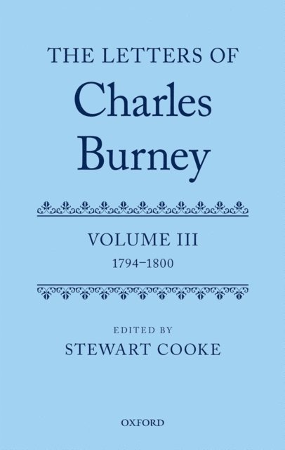 Stewart Cooke - Letters of Dr Charles Burney, E-bok